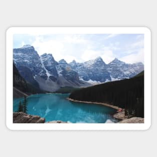 moraine lake Sticker